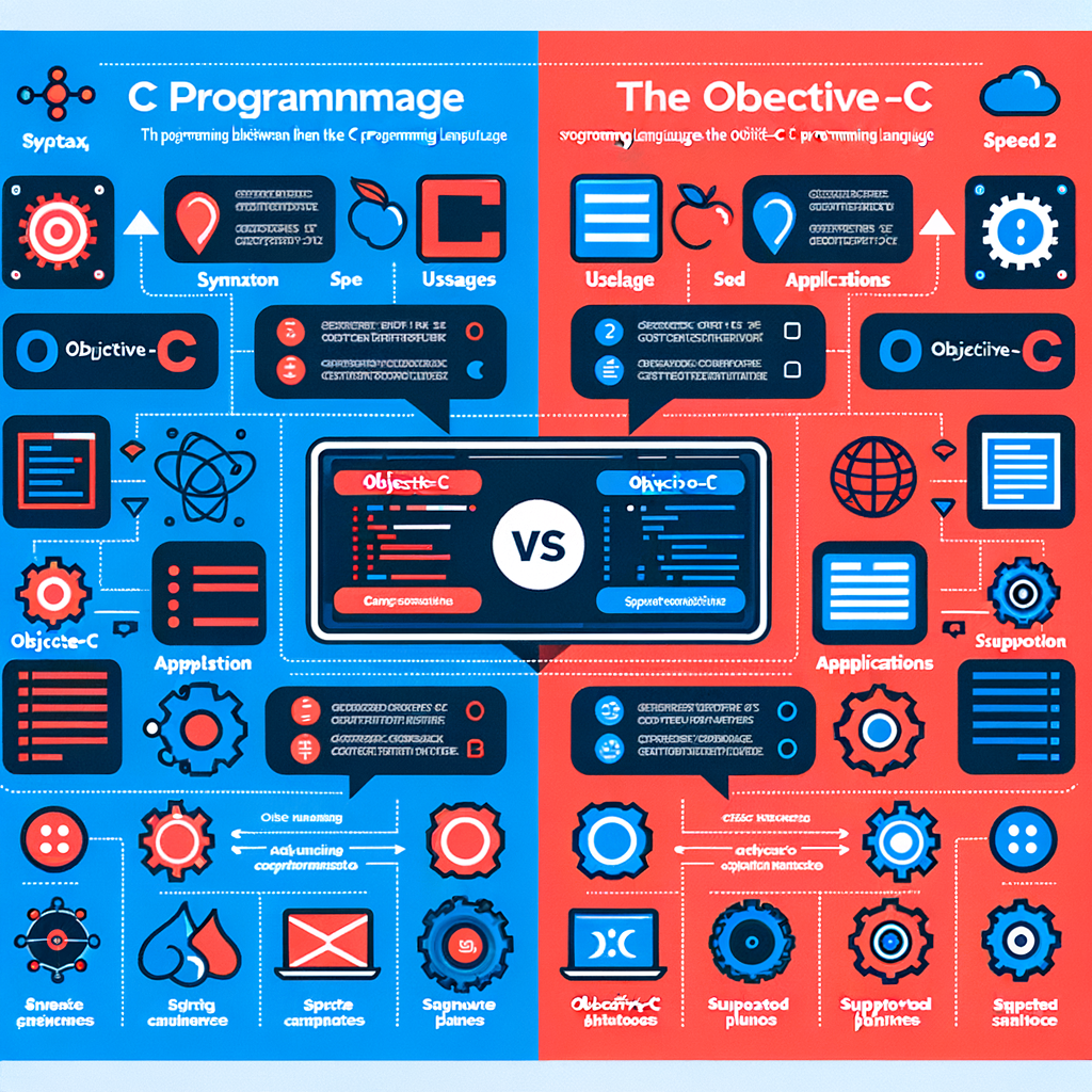 تفاوت زبان C و Objective C