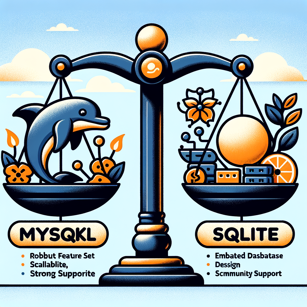 تفاوت mysql و sqlite